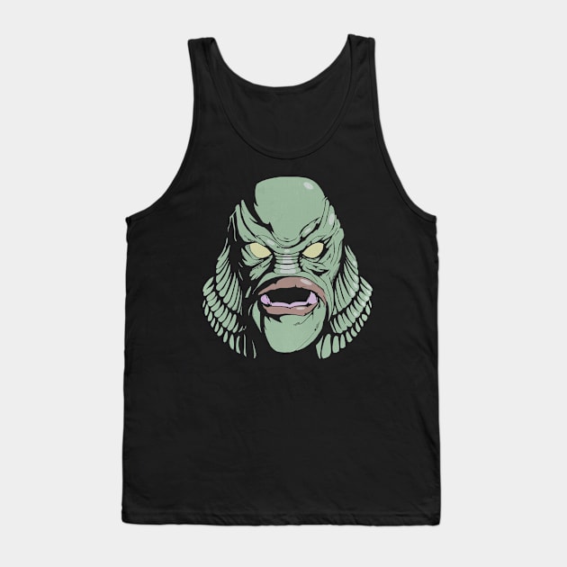 AKA Gillman AKA the Creature AKA Fishman Tank Top by kndroguecrafts